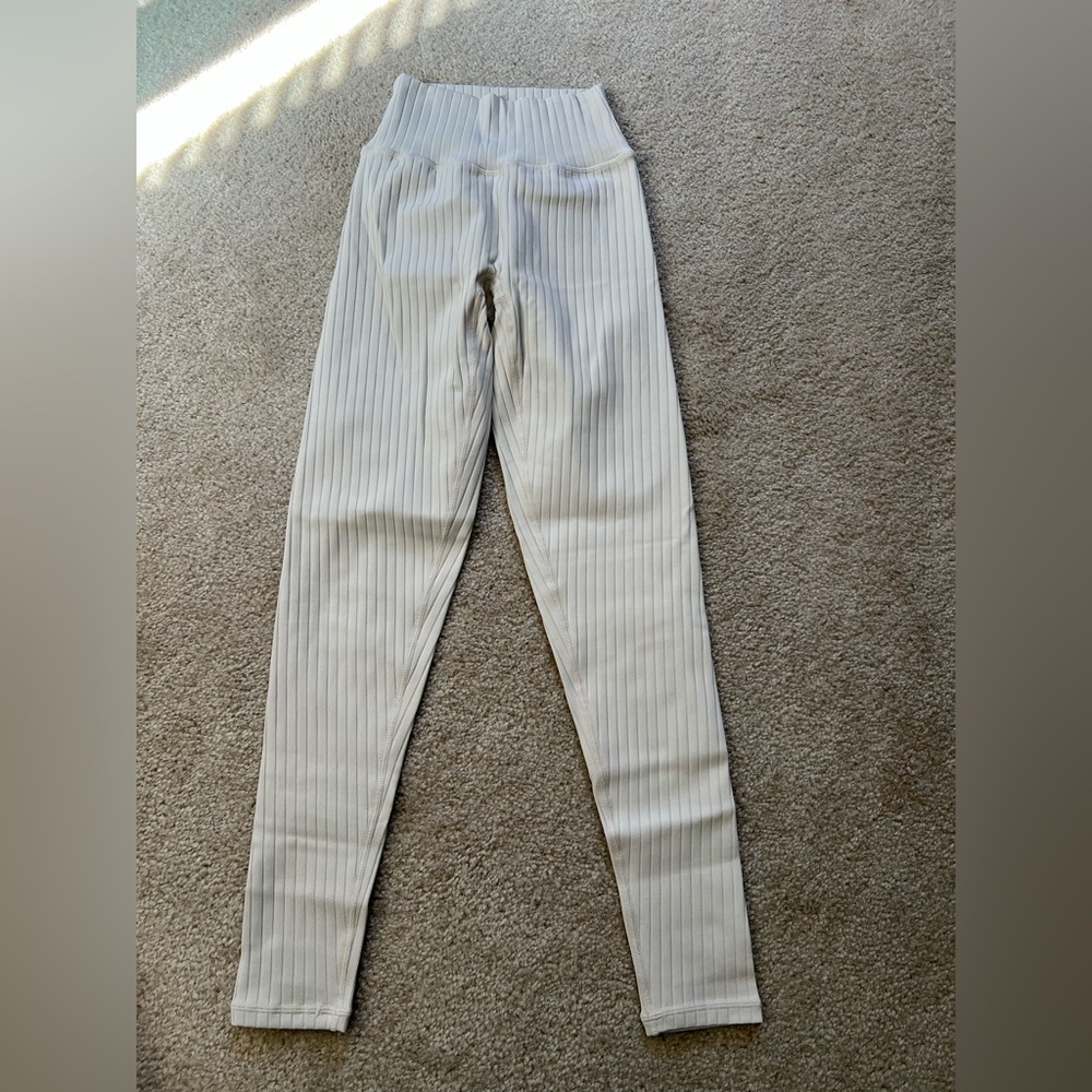 P’tula ribbed leggings 26” inseam size medium new